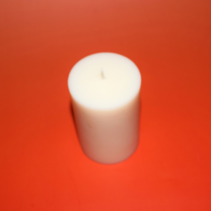 Stumpenkerze Ewigkeit aus natürlichem Wachs