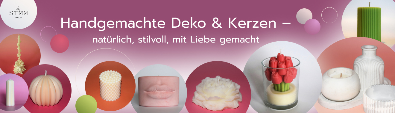 STMMHaus – Handgemachte Kerzen und Wohnaccessoires 
